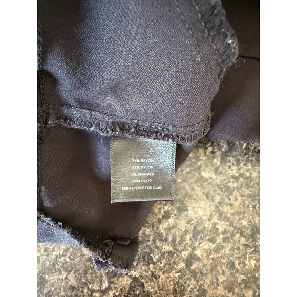 Simply Vera Vera Wang Black Skinny Ponte Leggings | Size S - Picture 4 of 4